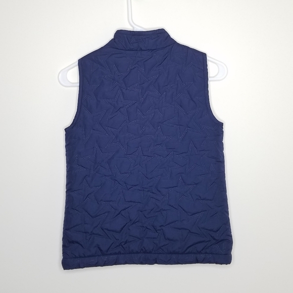 Gap Star Sherpa Lined Vest L - Picture 2 of 5
